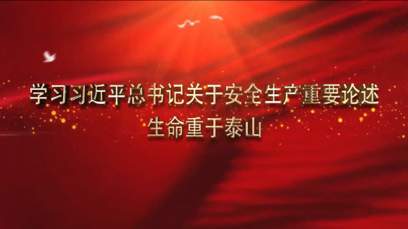 “生命重于泰山——學(xué)習(xí)習(xí)近平總書(shū)記關(guān)于安全生產(chǎn)重要論述”電視專(zhuān)題片